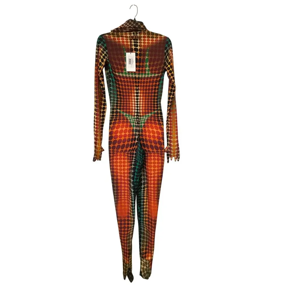Jean Paul Gaultier high neck hooded jumpsuit - Picture 3 of 13